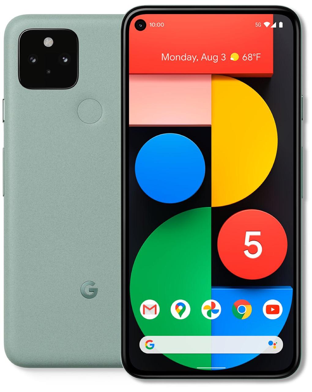 Смартфон Google Pixel 5 8/128Gb Sorta Sage Global - фото 4