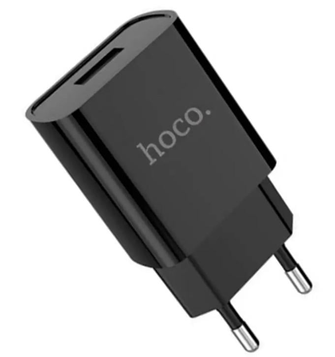 Зарядное устройство Hoco DC20A 1USB 2,1 A Black
