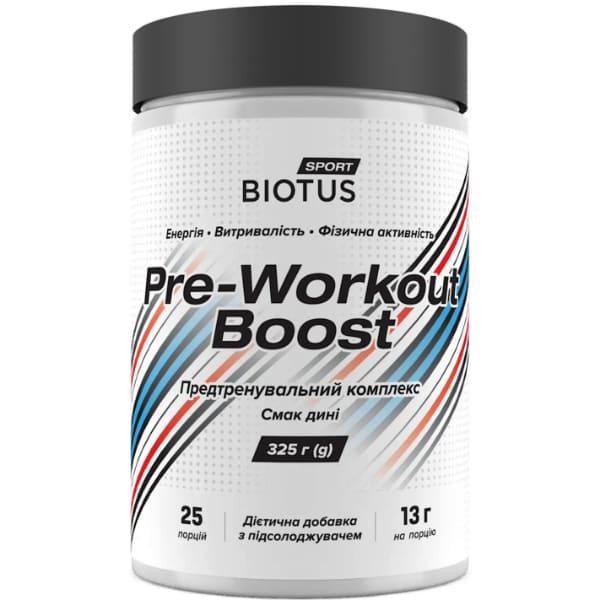 Комплекс для тренировки Biotus Pre-workout Boost 350 г 25 порций Melon (000027303)