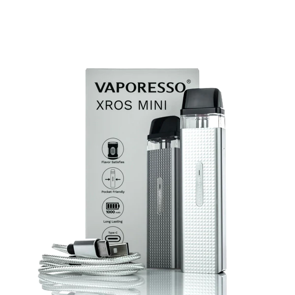 Под-система Vaporesso XROS Mini Pod System 1000 mAh Silver (sn1596) - фото 6