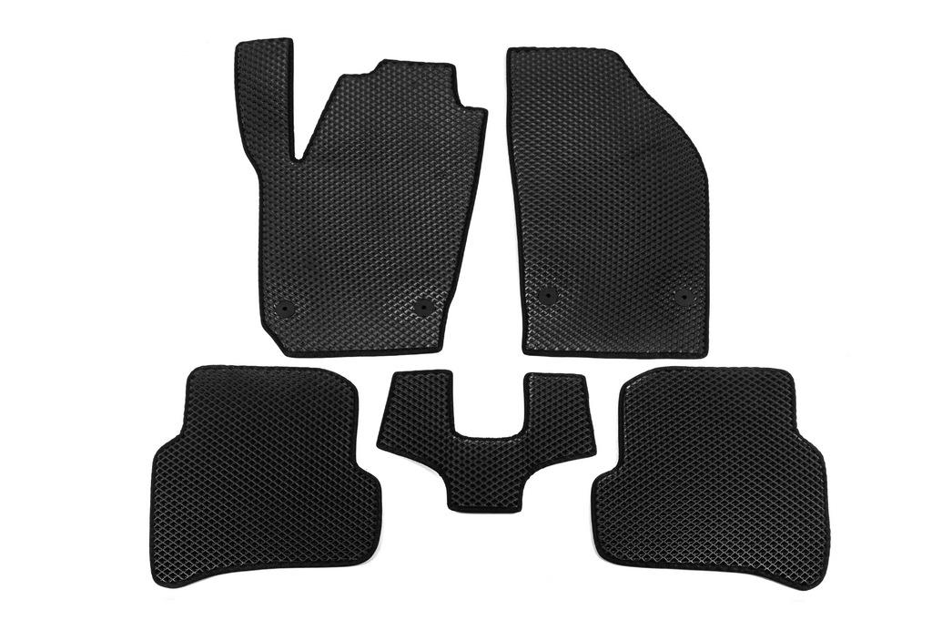 Коврики EVA Digital Designs для Skoda Fabia 2014-2021 гг. этилвинилацетат Черный