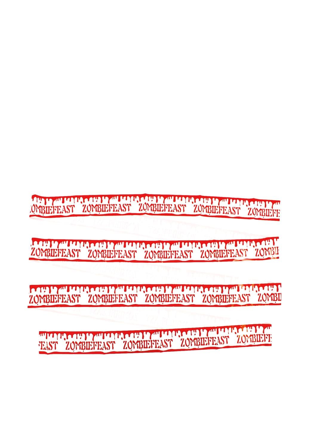Стрічка огороджувальна Zombie Feast (19-74WT-RD)