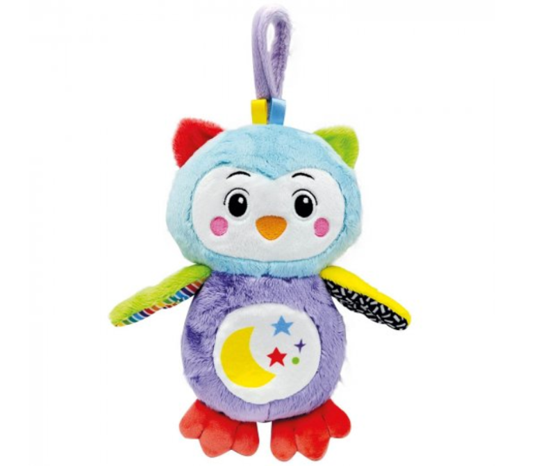 Игрушка-ночник мягкая Clementoni Goodnight Owl Спокойной ночи Сова (143249)