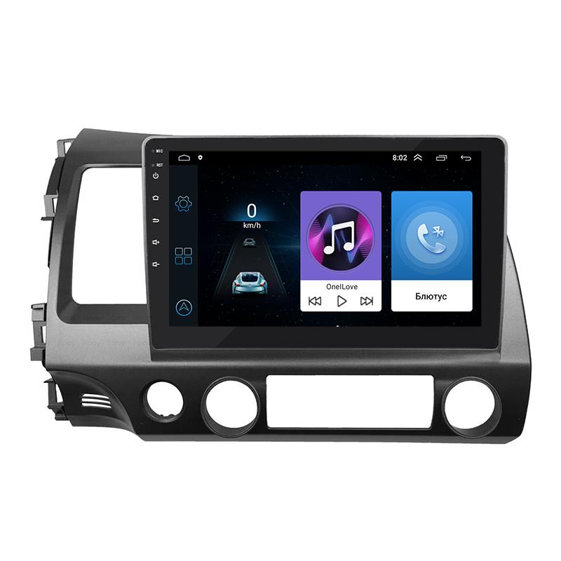 Штатная магнитола Lesko для Honda Civic VIII Рестайлинг 2008-2012 экран 10" 1/16Gb/ Wi-Fi Optima GPS Android Штатная магнитола Lesko для Honda Civic VIII Рестайлинг 2008-2012 экран 10" 1/16Gb/ Wi-Fi Optima GPS Android