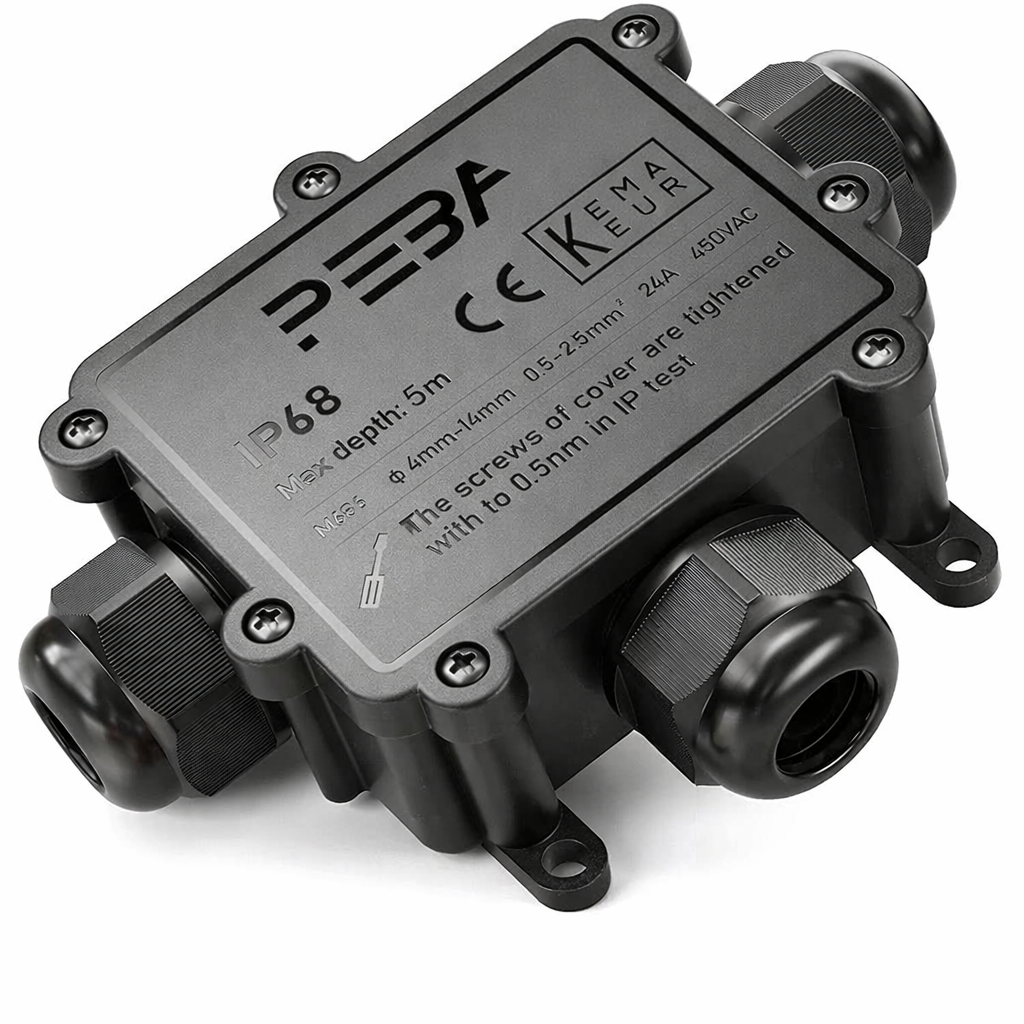 Коробки з’єднувальні вологозахищені EBA IP68 3 шт. (31801563)