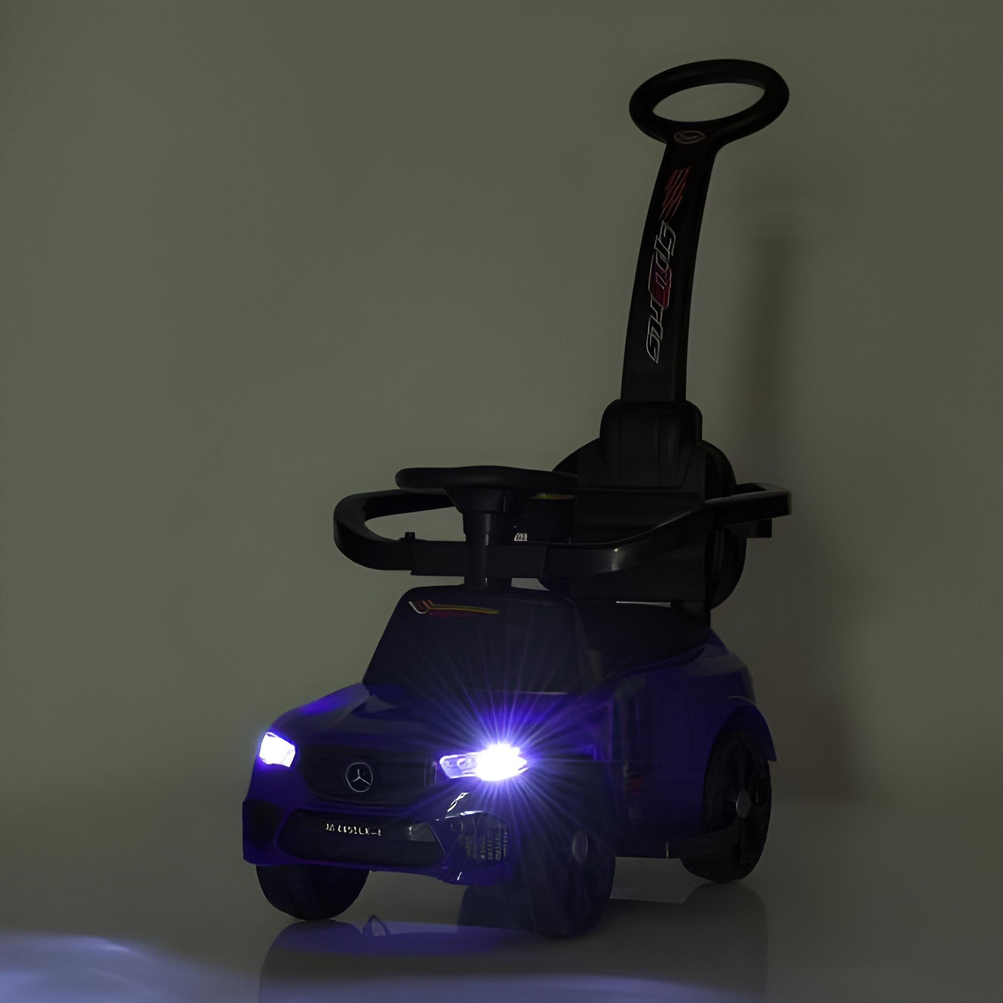 Дитячий електромобіль-толокар 2в1 Bambi 1 мотор 25W 1 акумулятор V4 5AH Mercedes M 4855LR-4 (28054065) - фото 2 Дитячий електромобіль-толокар 2в1 Bambi 1 мотор 25W 1 акумулятор V4 5AH Mercedes M 4855LR-4 (28054065) - фото 2