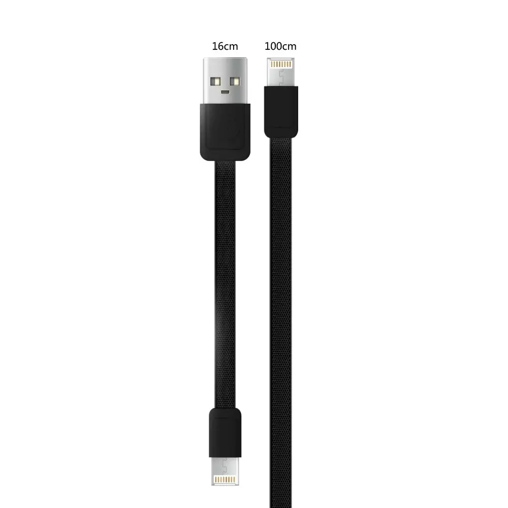 Кабель WK WDC-009 Combo 2в1 M&S Lightning/microUSB 1 м Черный (2000700004696)