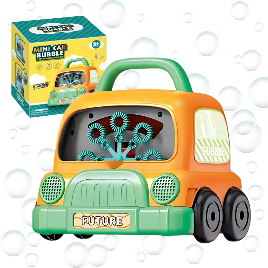 Генератор мильних бульбашок для дітей на батарейках з LED-підсвіткою Помаранчевий Генератор мильних бульбашок для дітей на батарейках з LED-підсвіткою Помаранчевий