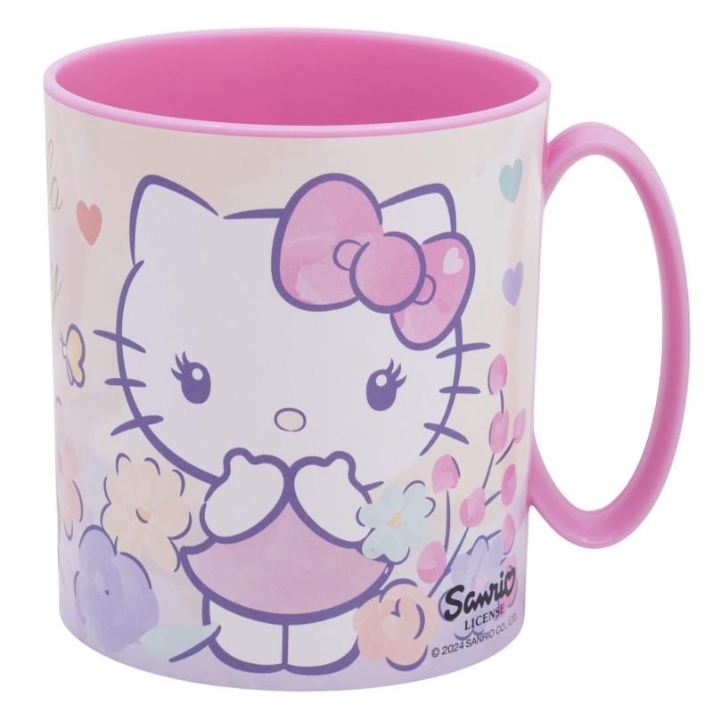 Чашка детская STOR Hello Kitty пластиковая без BPA с рисунком 390 мл 11x9x8 см (2528177973)