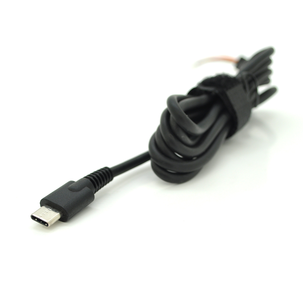 Кабель VOLTRONIC Type-C с ферритом прямой штекер для пайки 1,5 м (23768)