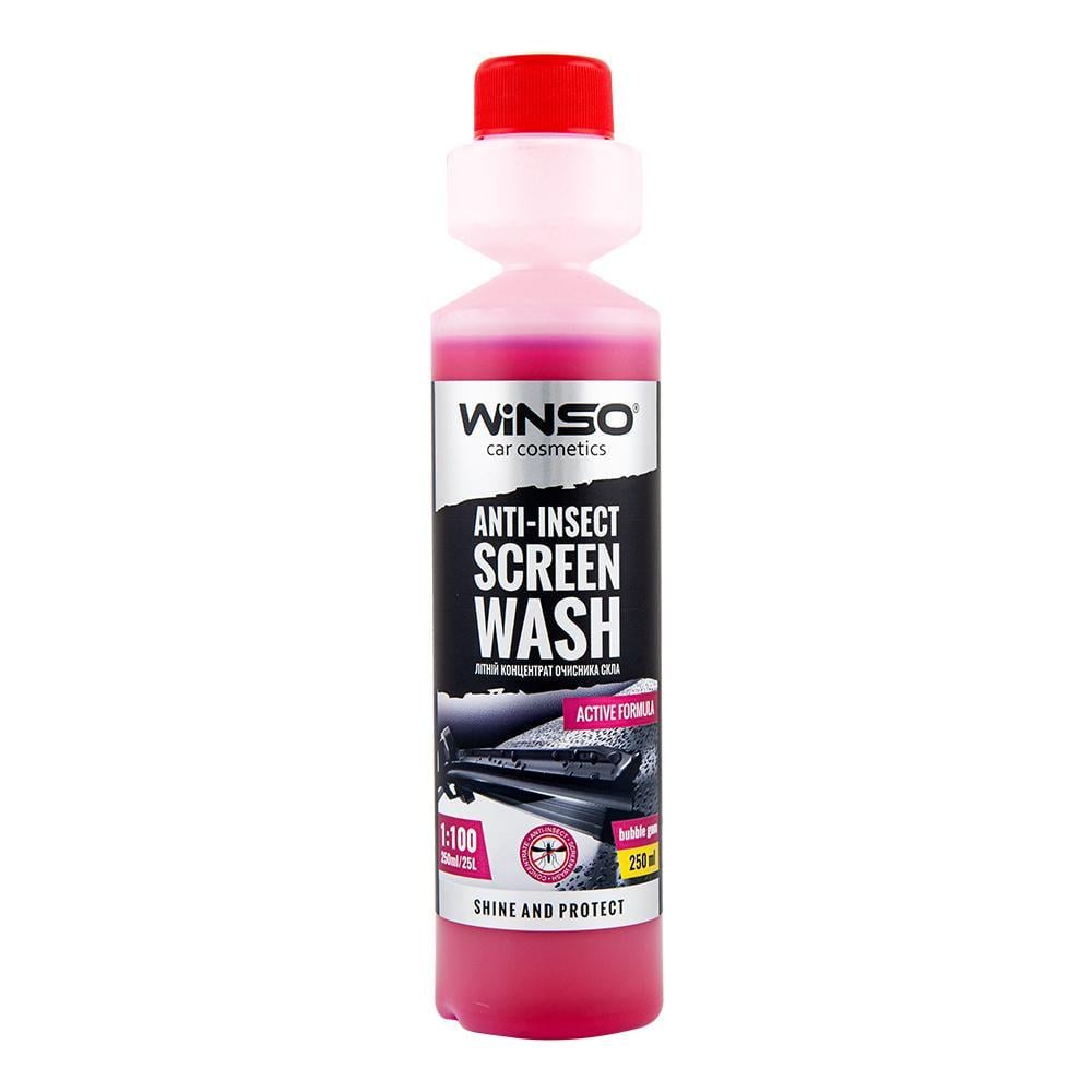 Омивач скла WINSO Anti-Insect Screen Wash Bubble Gum 250 мл (825001)