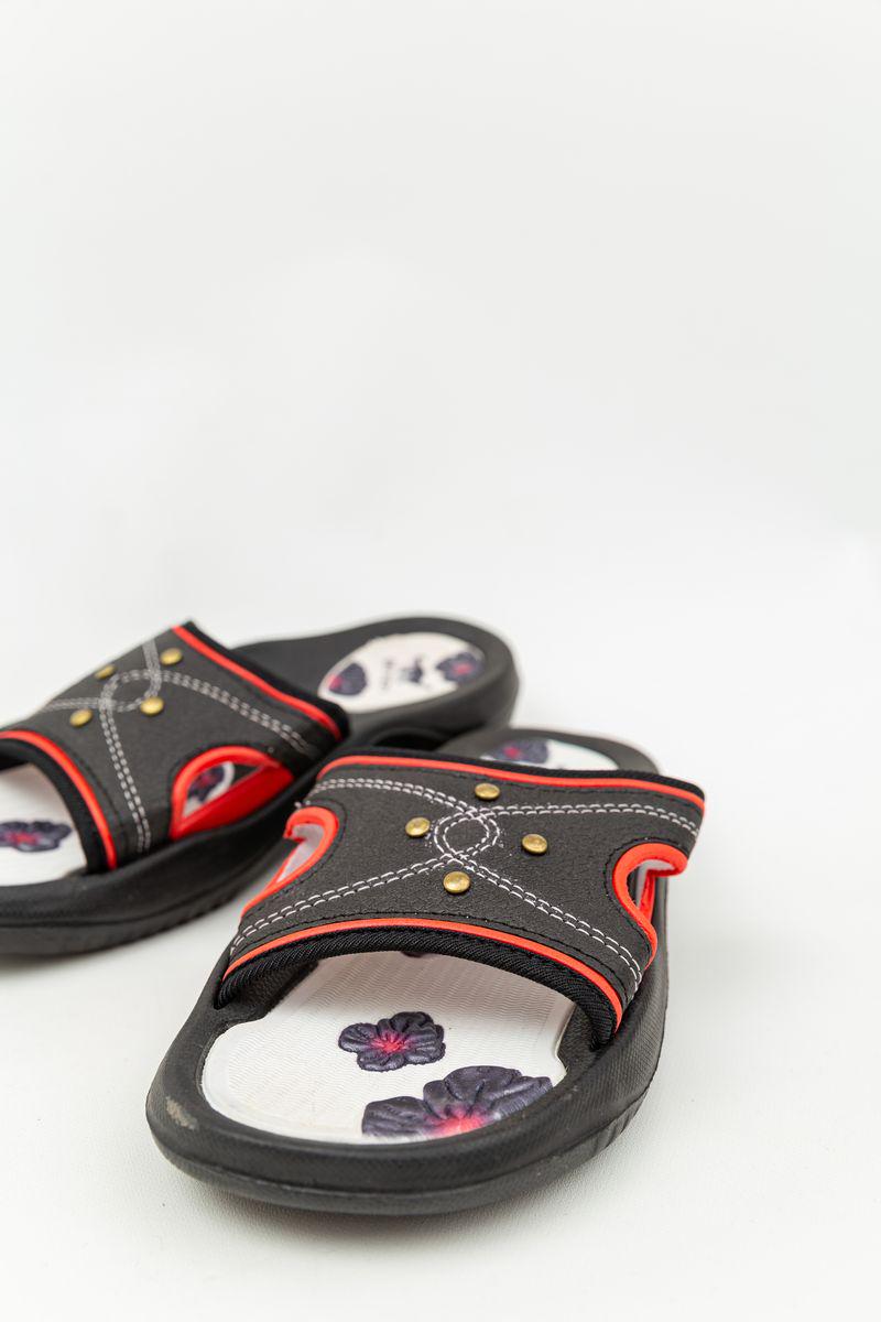 Шльопанці жіночі Ager 131R148315 р. 37 Чорний - фото 4