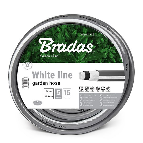 Шланг для поливу Bradas 5-ти шаровий 5/8" 50 м White Line (WWL5/850)