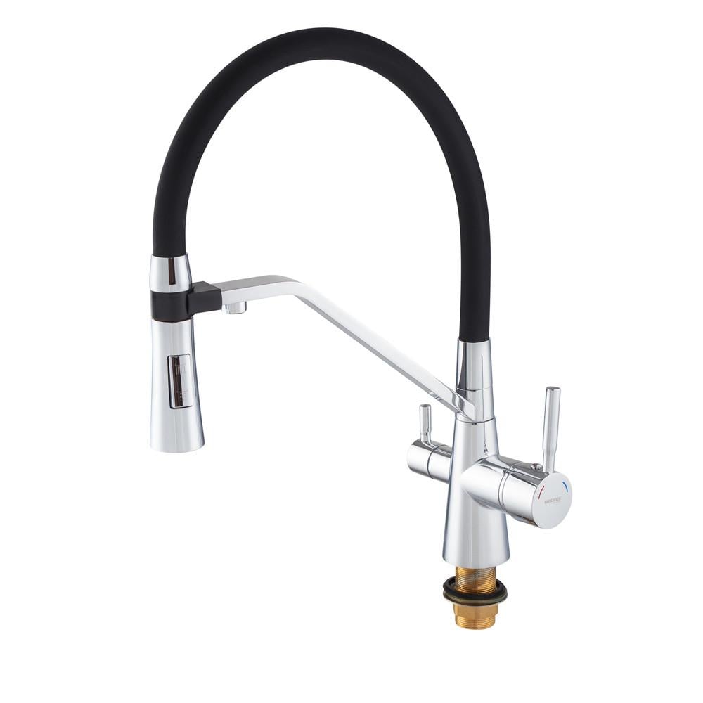 Змішувач для кухні MIXXUS Premium Magnet 021 REFL.BLACK (MI6973) - фото 7 Змішувач для кухні MIXXUS Premium Magnet 021 REFL.BLACK (MI6973) - фото 7