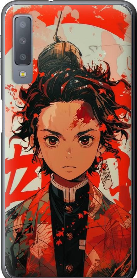 Чехол на Samsung Galaxy A7 (2018) A750F Тандзиро Камадо (6131u-1582-42517)