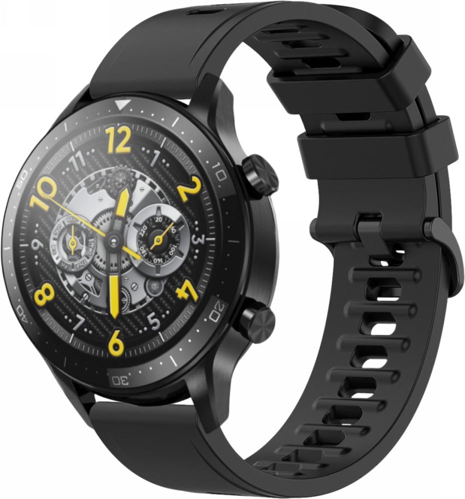 Ремешок Convex для Realme Watch S Pro 22 мм Black (22613-2B)