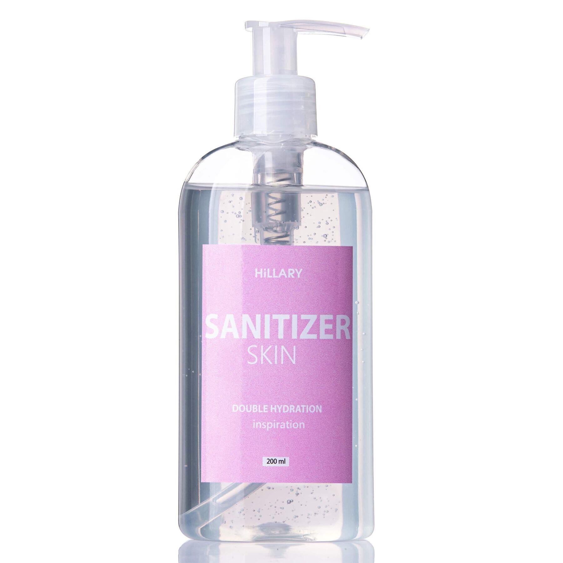 Антисептик Санитайзер Skin Sanitizer Double Hydration inspiration Hillary 200 мл (2314500000063)