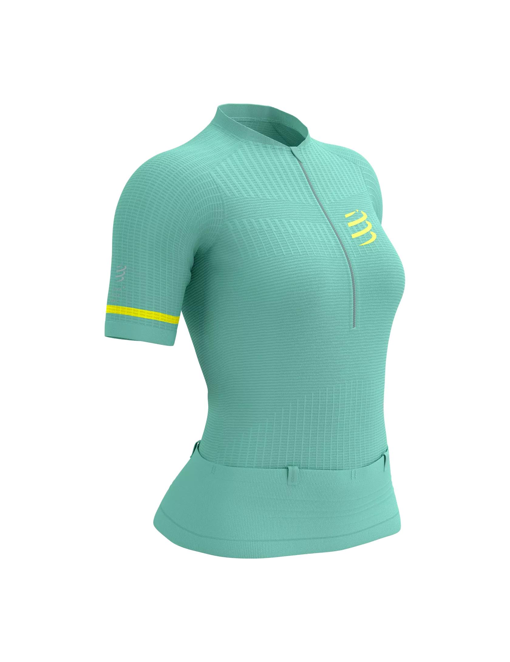 Футболка женская Compressport Trail Postural SS Top Shell XS Blue (19100431)