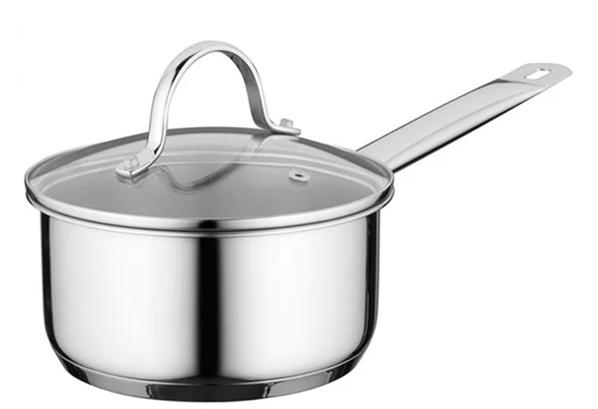 Ковш стальной с крышкой Berghoff Comfort 1,6 л d-16 см