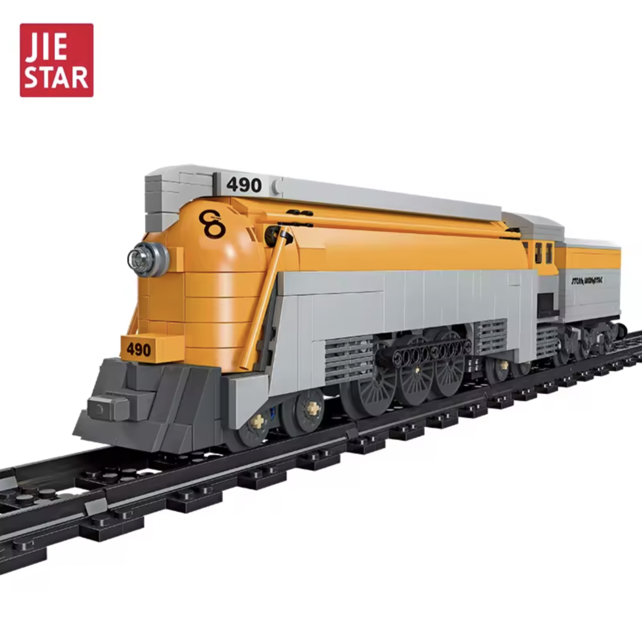Конструктор JIE STAR Поезд Steam Train 808 деталей - фото 4 Конструктор JIE STAR Поезд Steam Train 808 деталей - фото 4