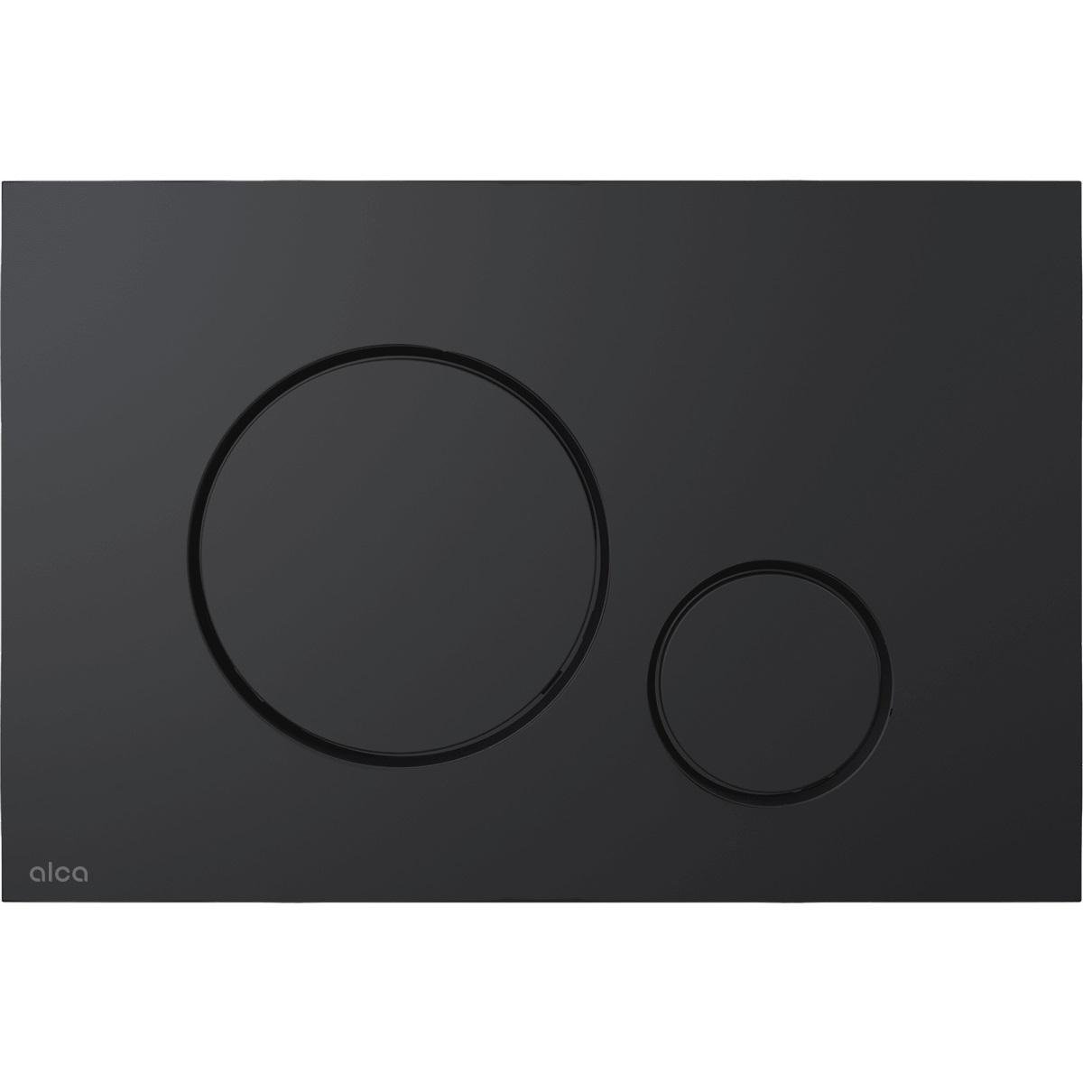 Кнопка слива для установки Alca Plast М678 матированная Черный (269827)