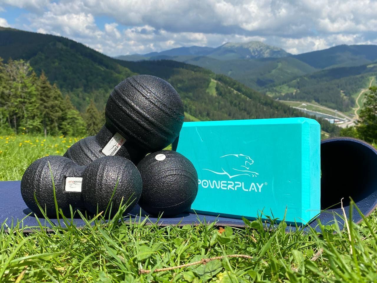 Блок для йоги PowerPlay 4006 Yoga Brick EVA 2 шт. М'ятний (A-012563) - фото 10 Блок для йоги PowerPlay 4006 Yoga Brick EVA 2 шт. М'ятний (A-012563) - фото 10