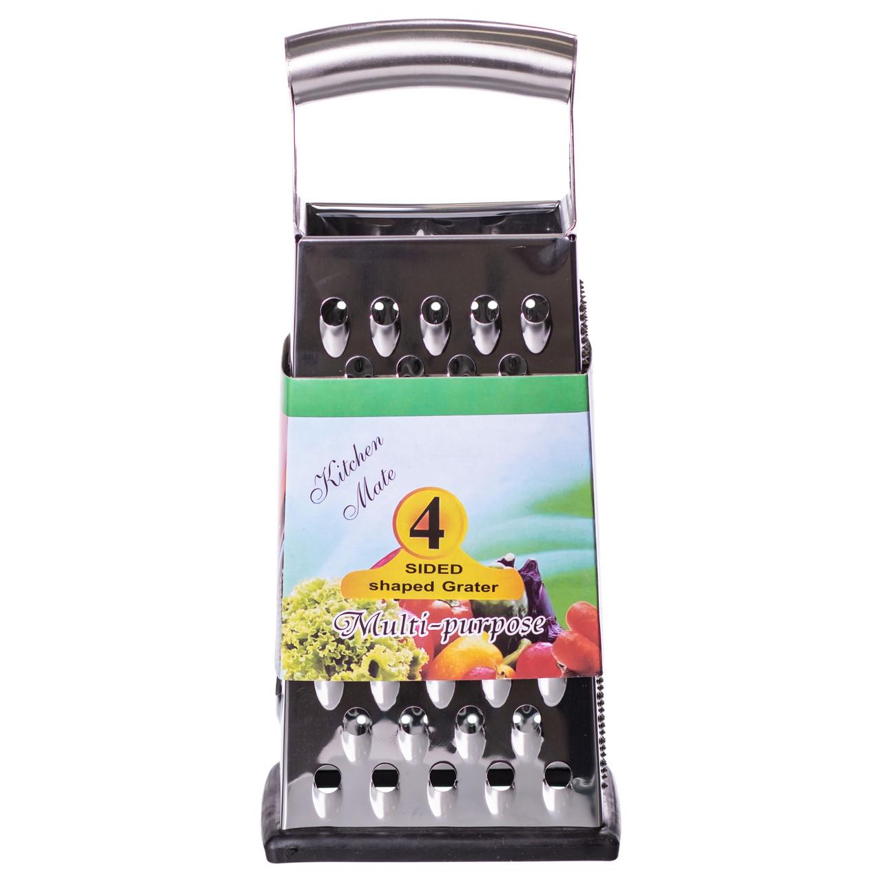 Терка для овощей и фруктов из нержавеющей стали HP-8-13 11х8,5х26 см (A-034741) - фото 6 Терка для овощей и фруктов из нержавеющей стали HP-8-13 11х8,5х26 см (A-034741) - фото 6