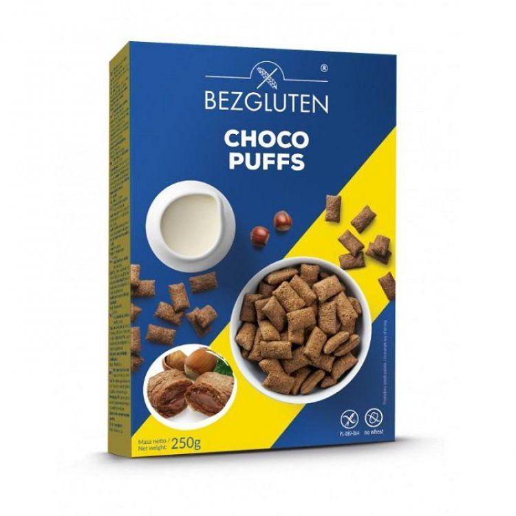 Сніданок без глютену Bezgluten подушечки зі смаком лісових горіхів 250 г