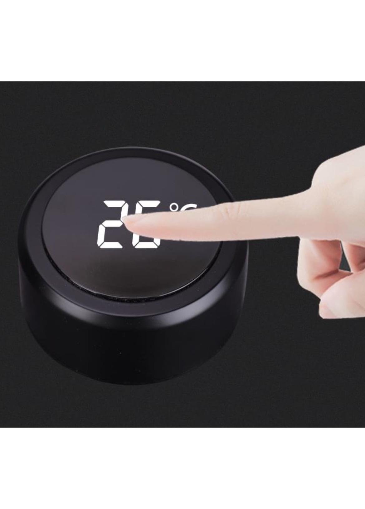 Термос Smart Cup Top для чаю та кави з сенсорним індикатором температури та ситом 500 мл Золотистий (74022А) - фото 5 Термос Smart Cup Top для чаю та кави з сенсорним індикатором температури та ситом 500 мл Золотистий (74022А) - фото 5