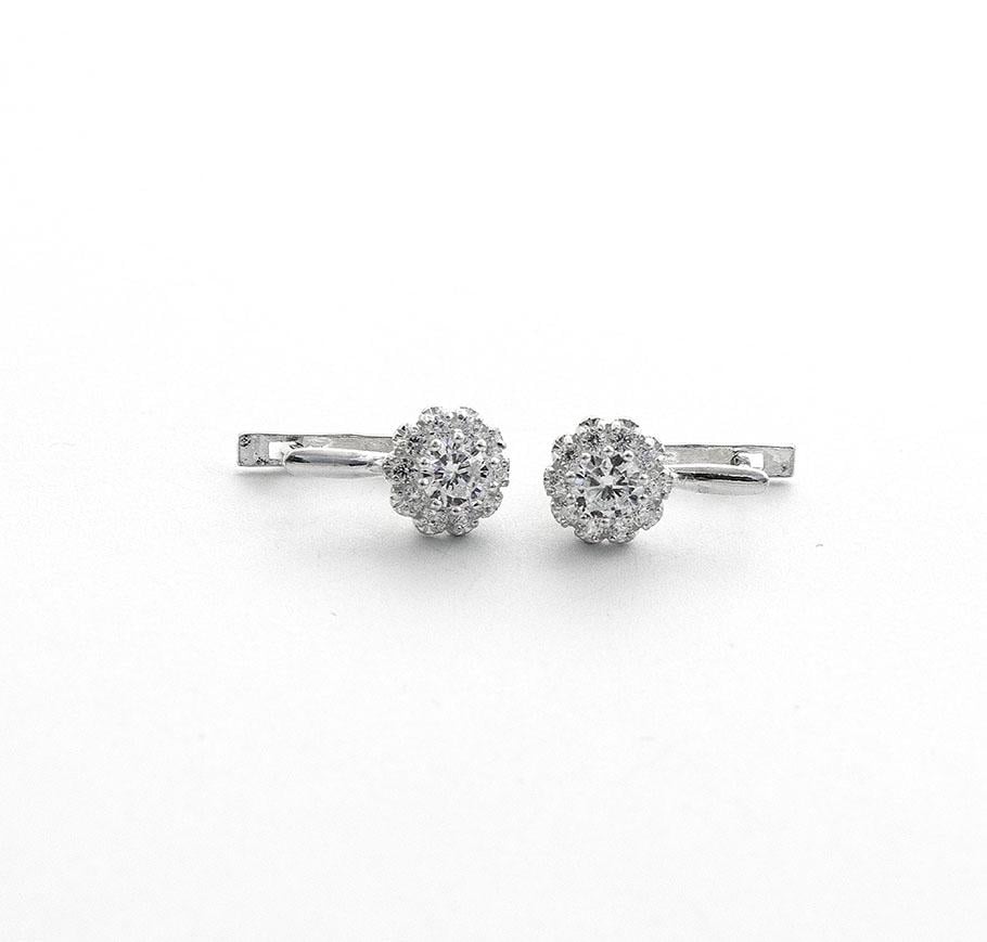 Серьги серебряные Maxi Silver 7940 Цветочек (87940)