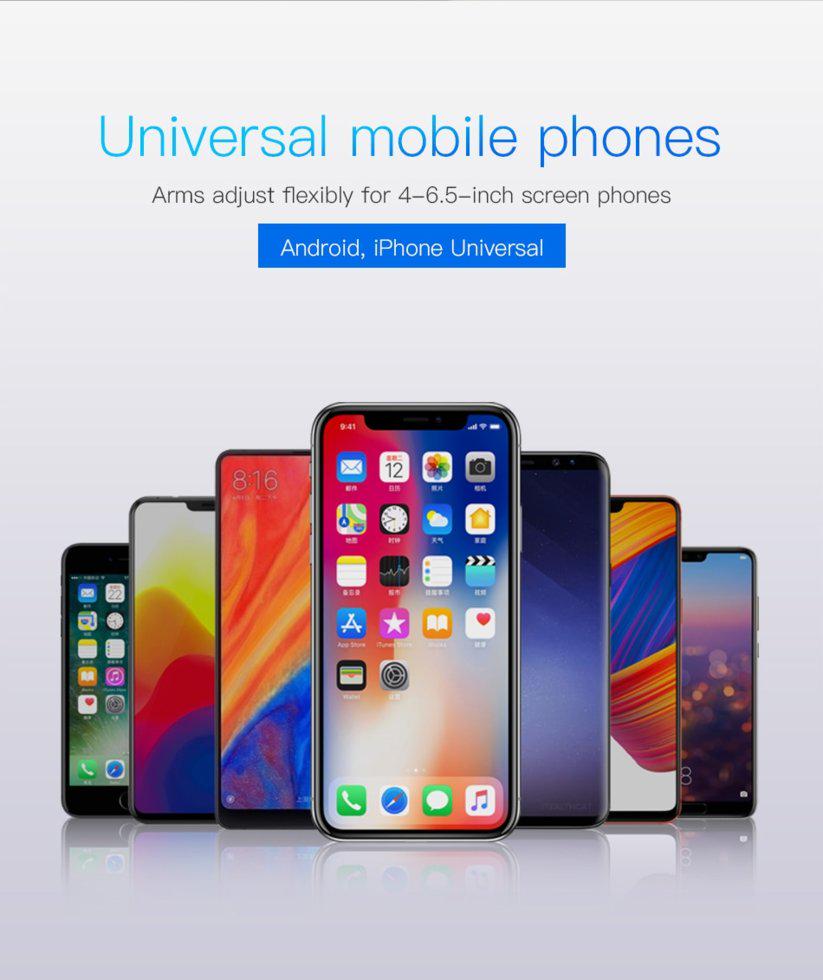 Автомобильное зарядное устройство Baseus WXYL-B0A Metal Wireless Charger Gravity Car Mount Black (WXYL-B0A) - фото 14 Автомобильное зарядное устройство Baseus WXYL-B0A Metal Wireless Charger Gravity Car Mount Black (WXYL-B0A) - фото 14