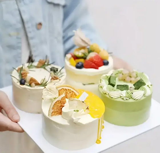 Форма силіконова кругла для випікання 10,3 см Червоний (SAM-8972) - фото 7