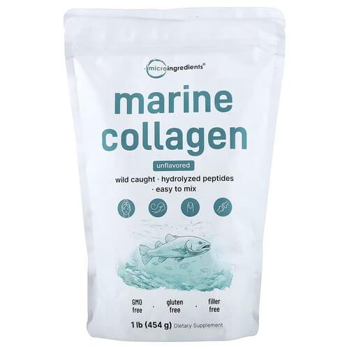 Коллаген Micro Ingredients Marine Collagen 454 г (MII-16733)