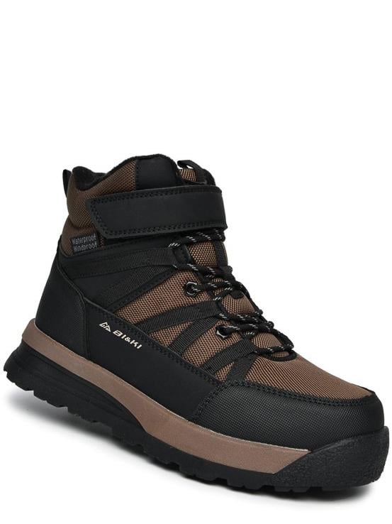 Зимние ботинки на овчине BI&KI N01428B р. 40 Бежевый