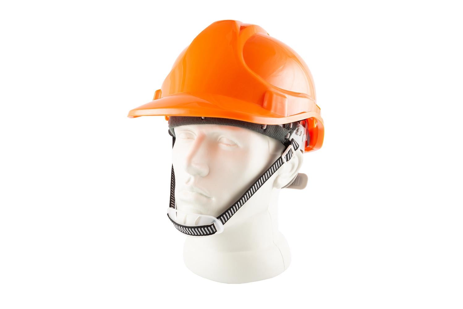 Каска защитная MasterTool KAF-PEV IV-I-440V-53-62 II-EN 397 Оранжевый (81-1008)
