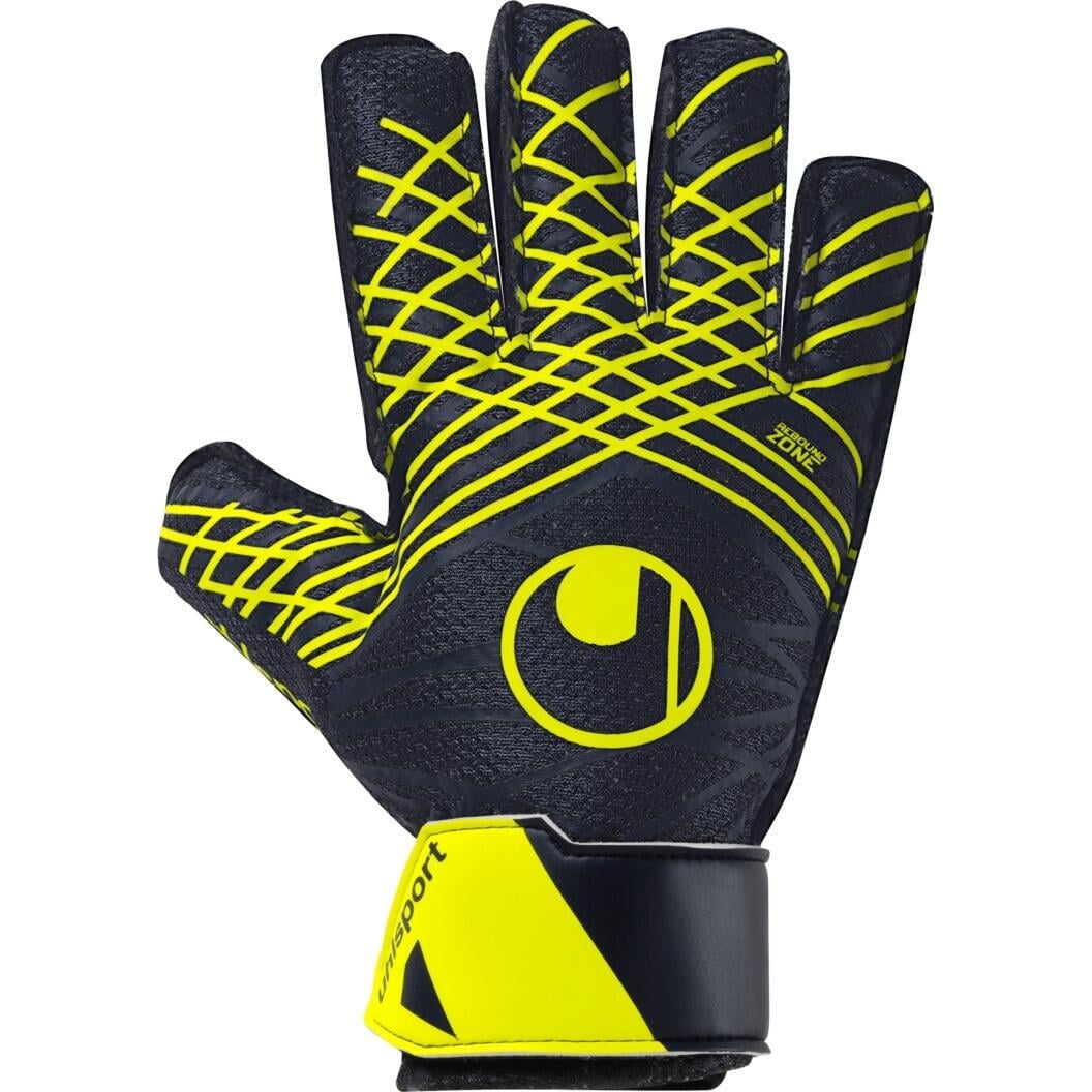 Вратарские перчатки Uhlsport PREDICTION STARTER SOFT р. 9 Черно-желтый (1011338 01)