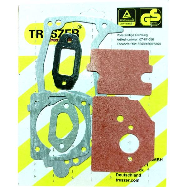 Прокладка Treszer бензопилы 4500/5200/5800