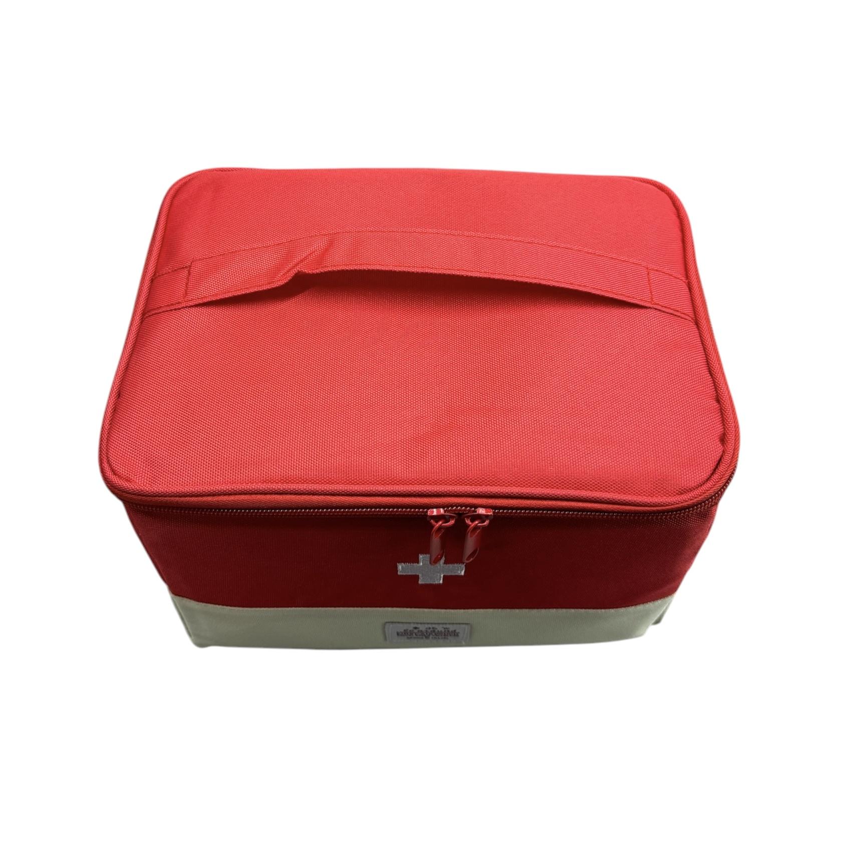Аптечка для медикаментів велика 19,5x26,5 см Червоний (IBH057RO) - фото 8