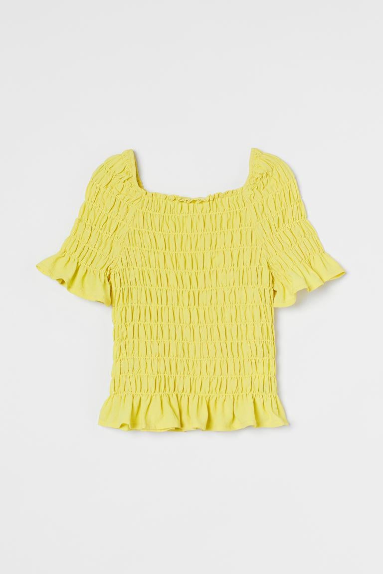 Блуза H&M 158 см Жовтий (A2204979223)