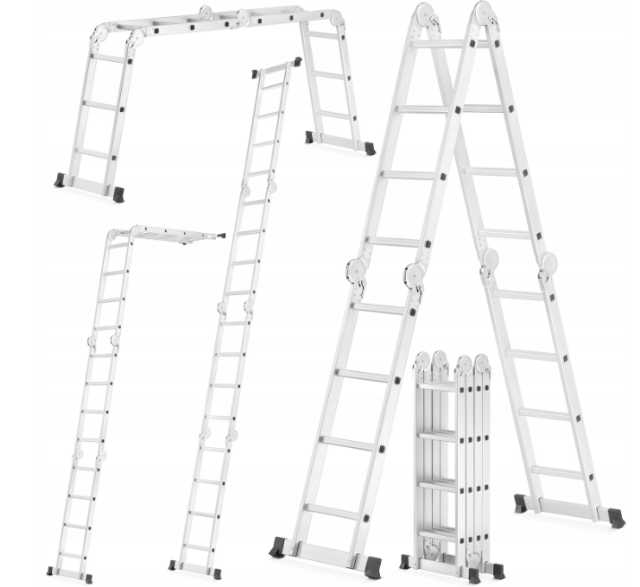 Лестница-трансформер Higher 4х4 4-х секционная (10180606) - фото 3
