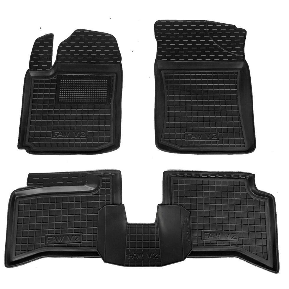 Коврики автомобильные AVTO-Gumm Faw V2 2012- Черный (11398)