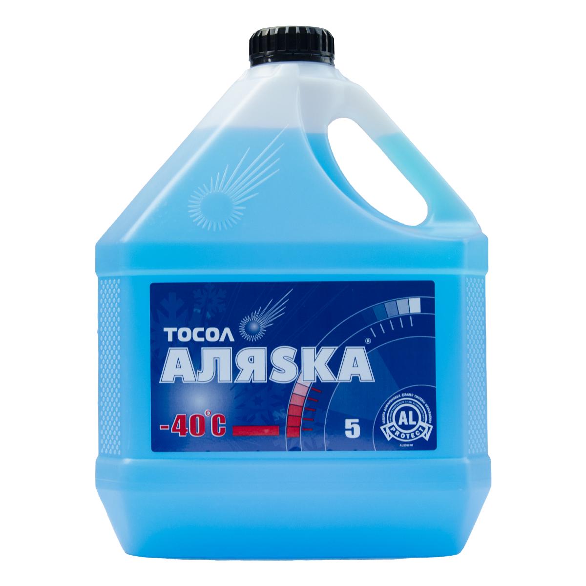 Тосол Аляска -40°C 5 л (21620) - фото 2 Тосол Аляска -40°C 5 л (21620) - фото 2