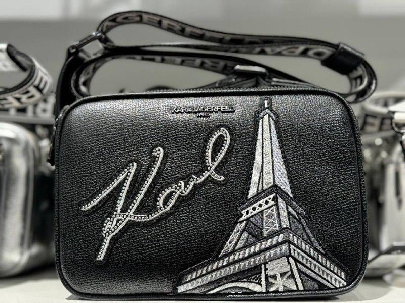 Женская сумка кросс-боди Karl Lagerfeld Paris Черный (196788428249)