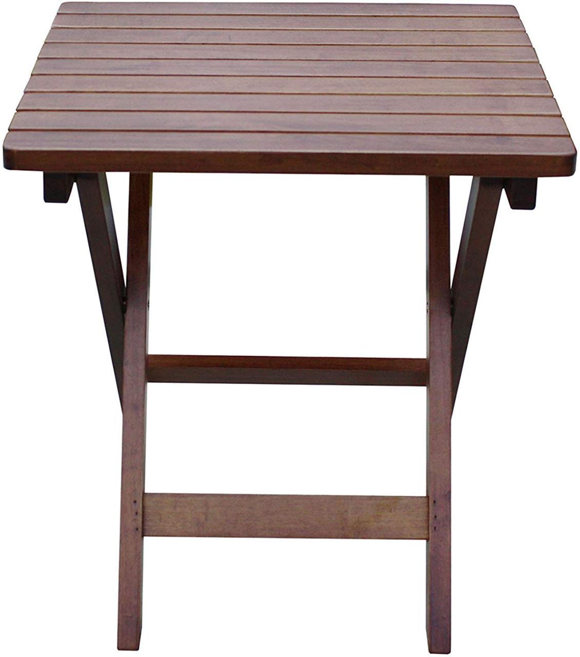 Столик раскладной из дерева Гаскон Мокко (СУН-000910) - фото 2 Столик раскладной из дерева Гаскон Мокко (СУН-000910) - фото 2