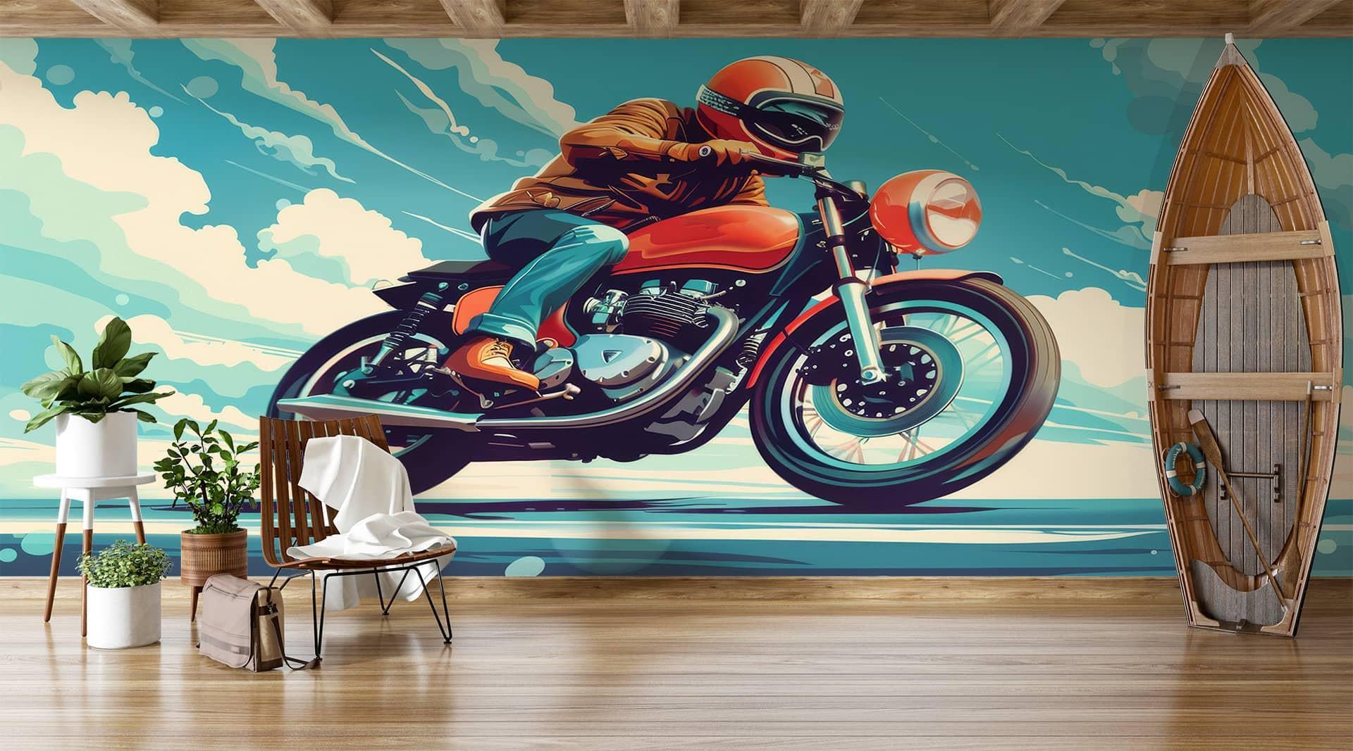 Фотообои флизелиновые Styleo Print-walls Мотивация в движении 0453 350х270 см (Pw-0453/3)