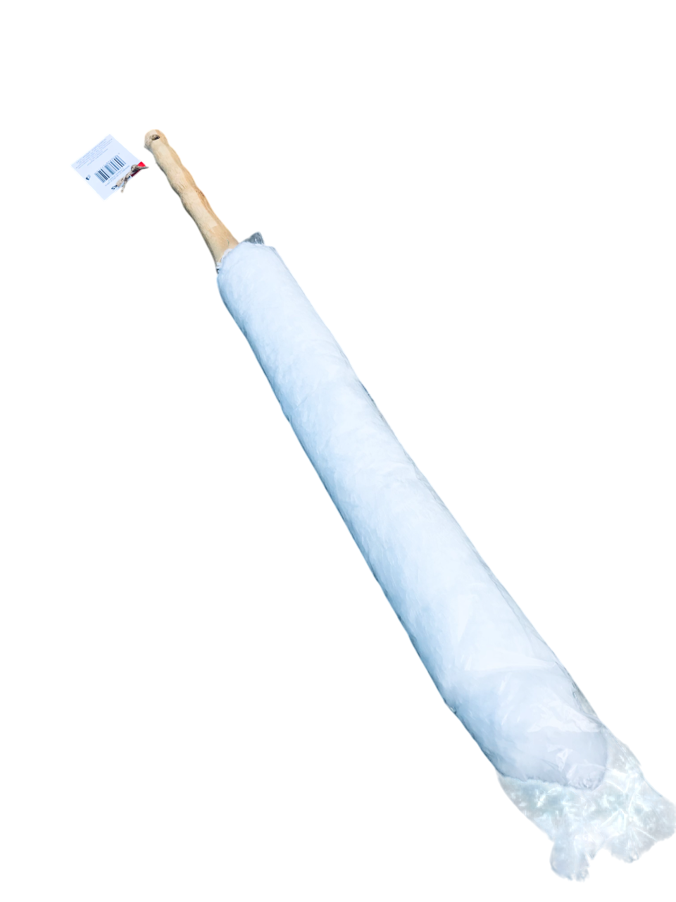 Метла-веер для уборки пыли Feniks микрофибра с бамбуковой ручкой 60 см - фото 2