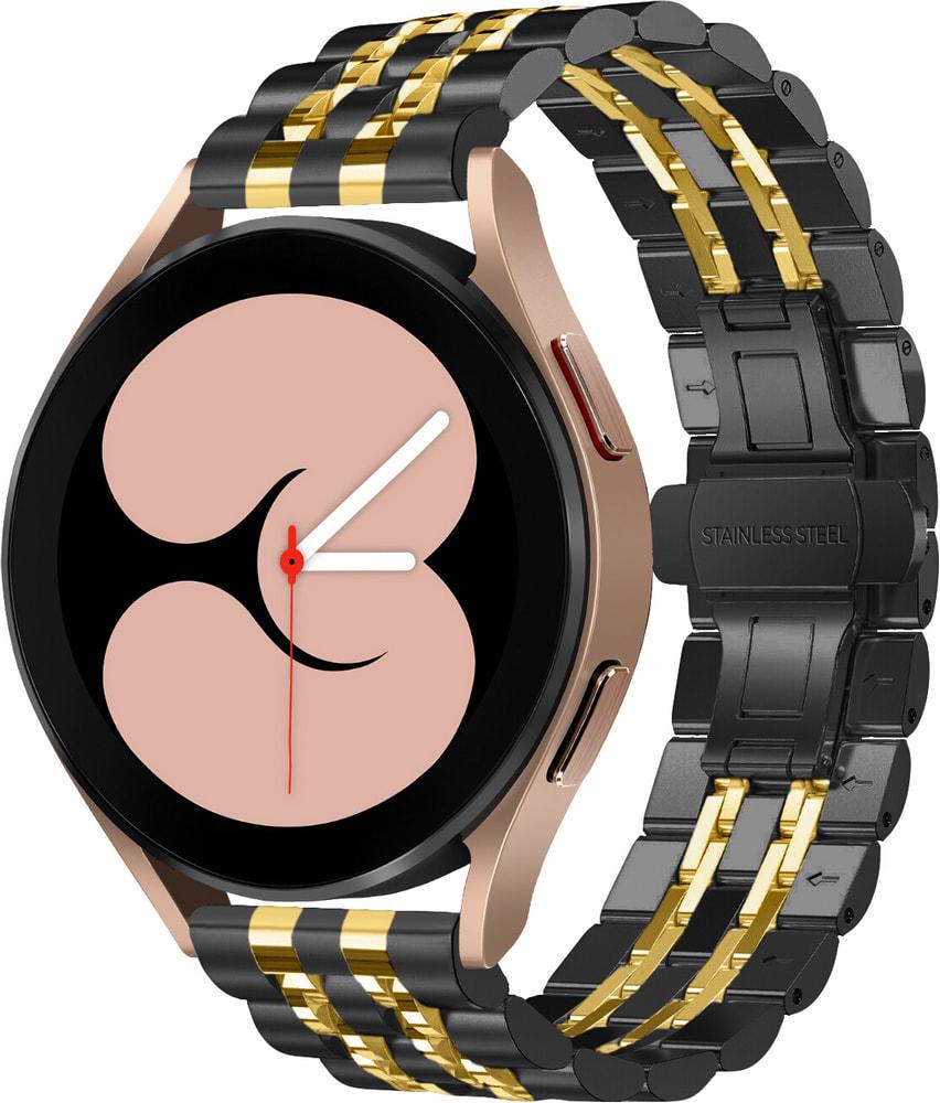 Браслет металлический Spinye Line для Galaxy Watch 4 40 мм Black Gold (29022-02)
