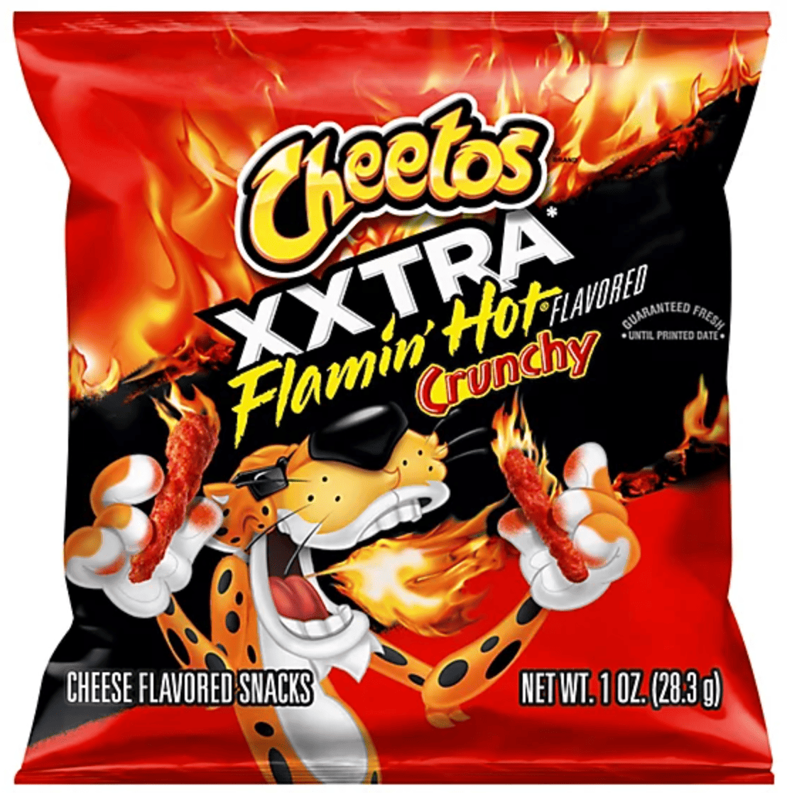 Чипсы Cheetos Crunchy Xxtra Flamin Hot Cheese Flavored Snacks 28,3 г (2898941942)