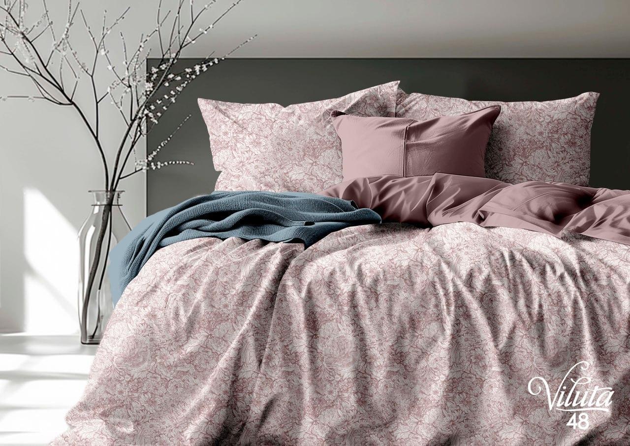 Постельное белье Viluta 48 сатин/египетский хлопок евро (23916)