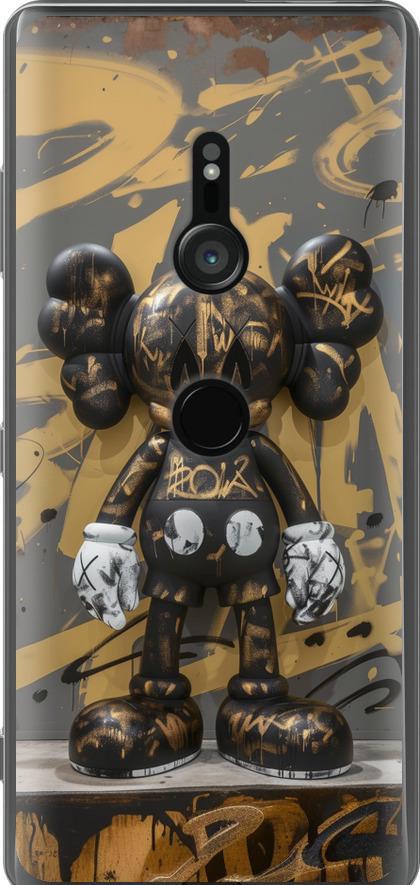 Чехол на Sony Xperia XZ3 H9436 Bronze kaws (6097u-1540-42517) Чехол на Sony Xperia XZ3 H9436 Bronze kaws (6097u-1540-42517)